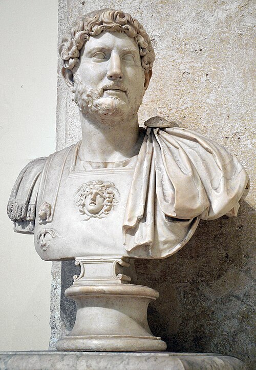 Busto marmoreo di Adriano ai Musei Capitolini